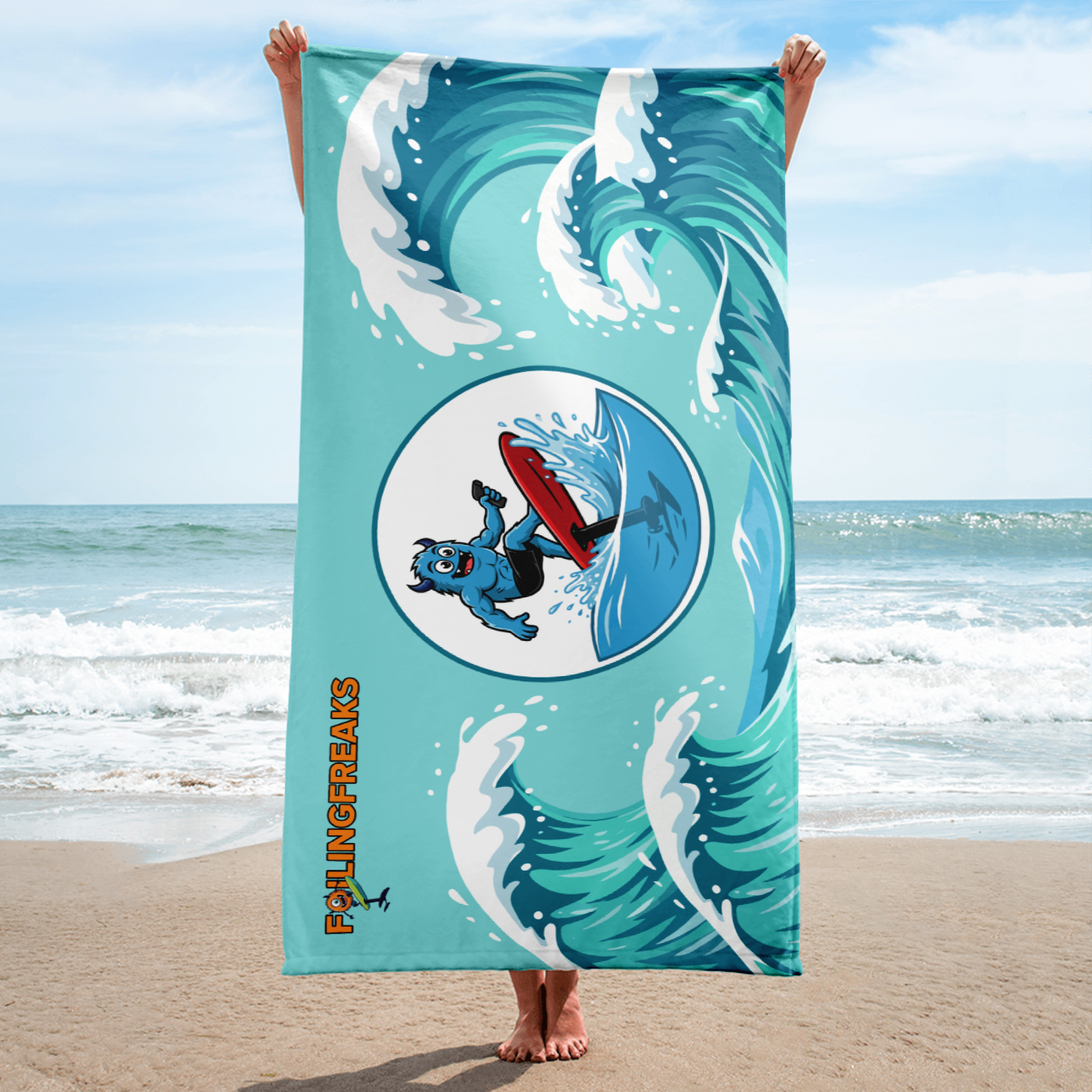 Rex Efoil Racer Beach Towel - Image 4