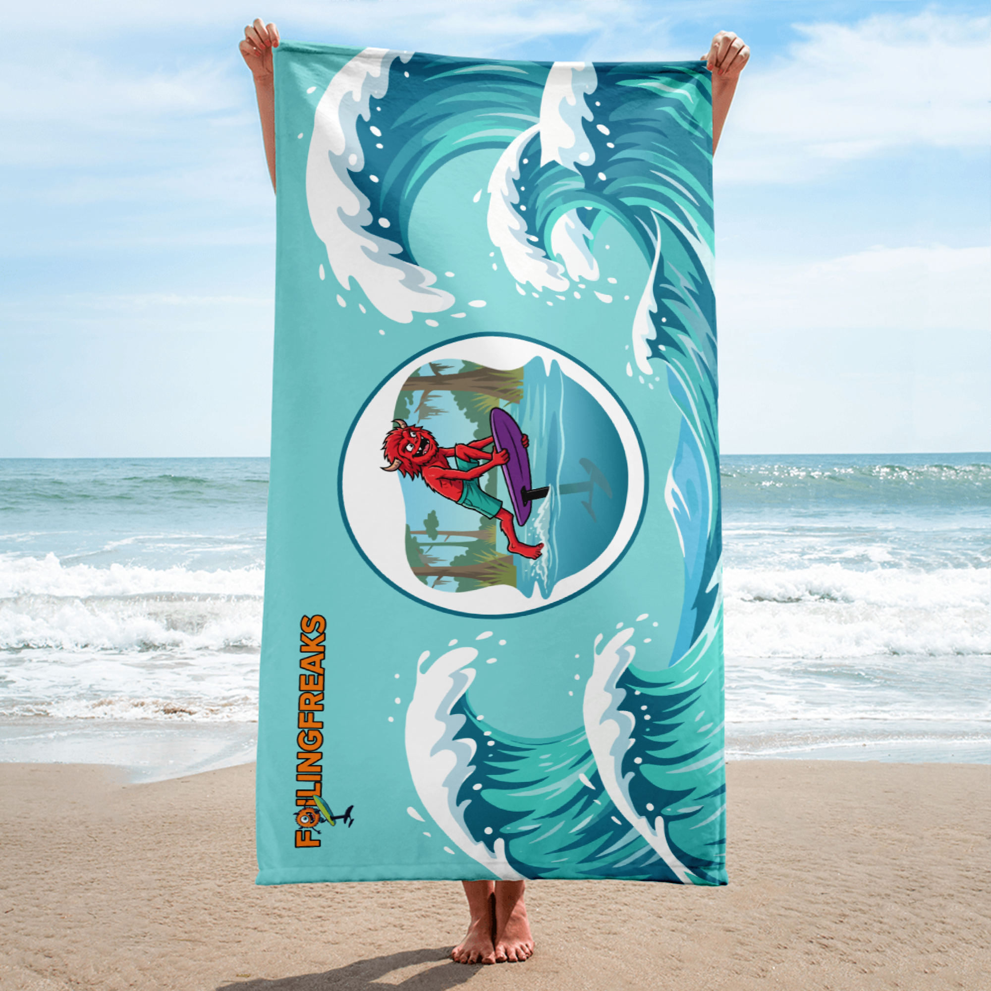 Jinx Freestyle Beach Towel - Image 4