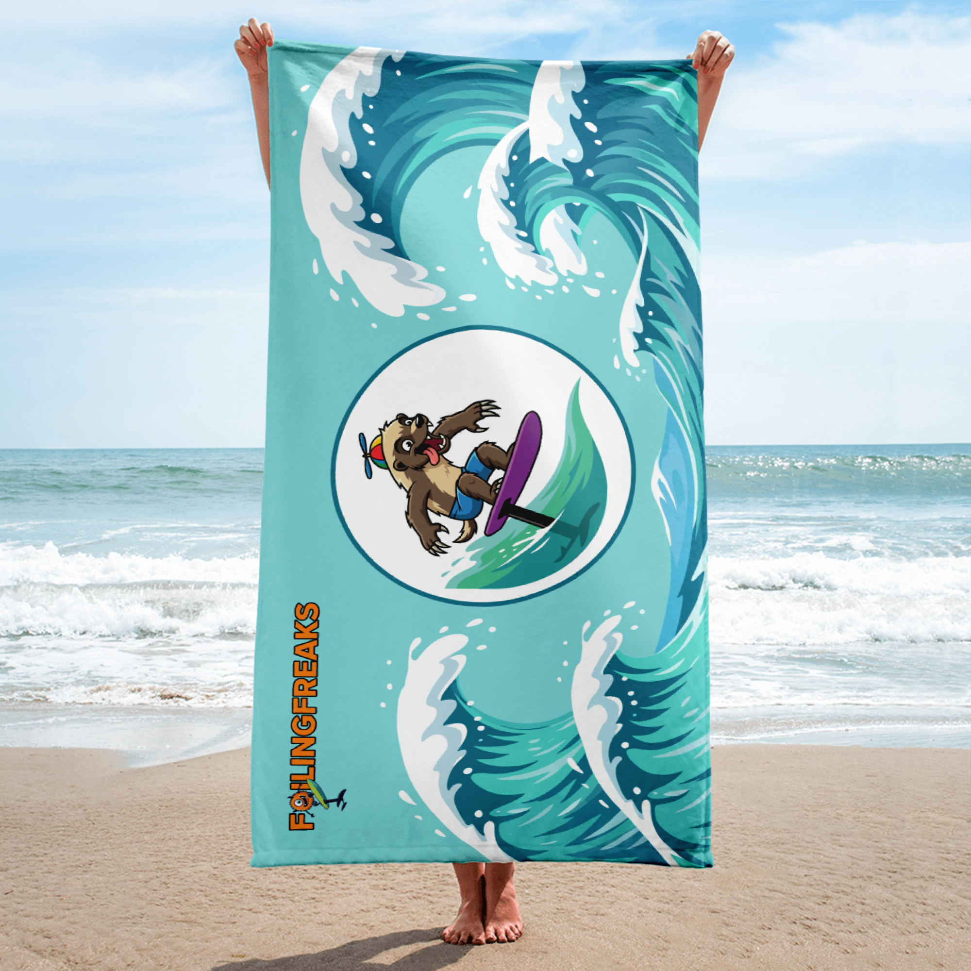 Johnathan Wake Foil Beach Towel - Image 4