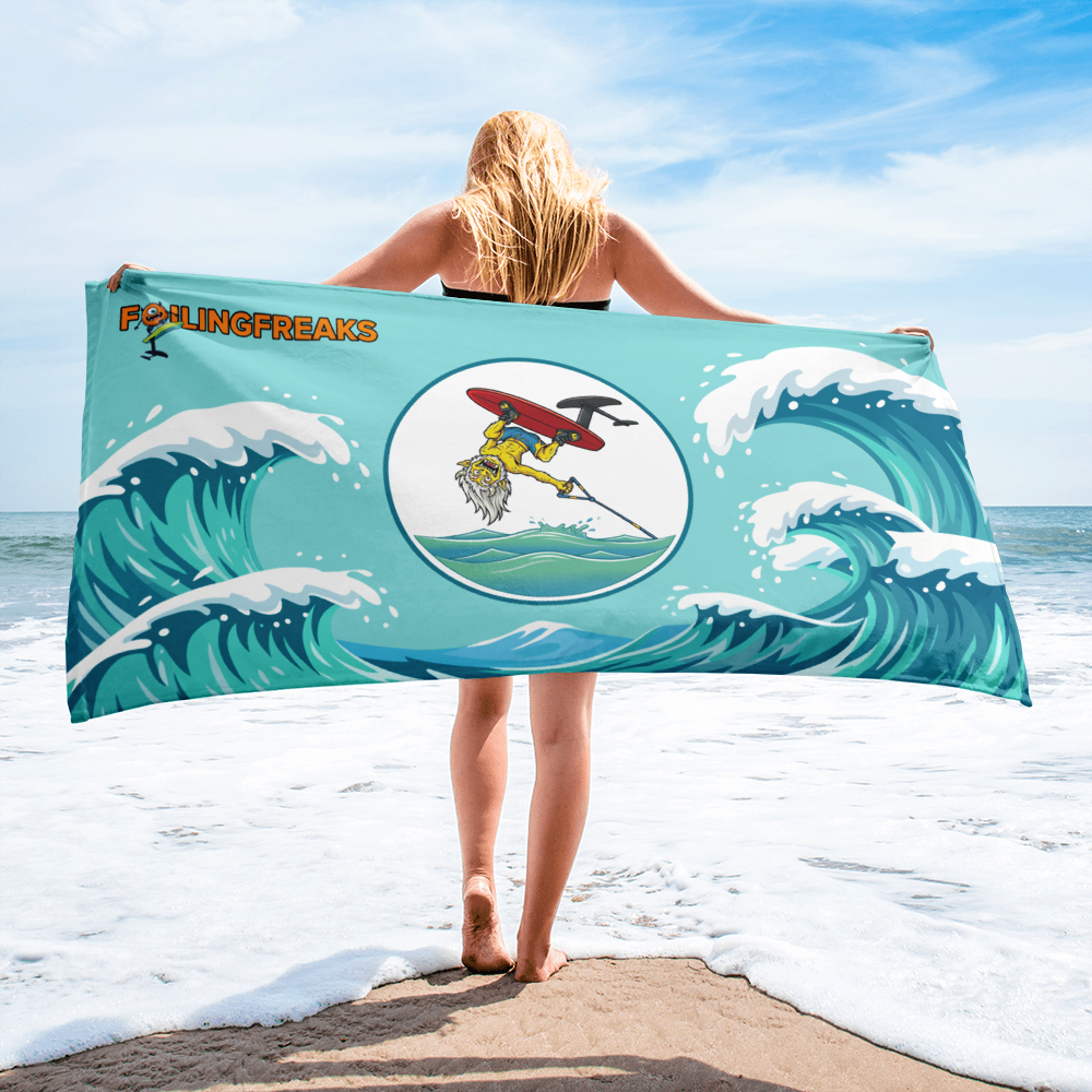 Grindle Wake Foil Beach Towel - Image 3
