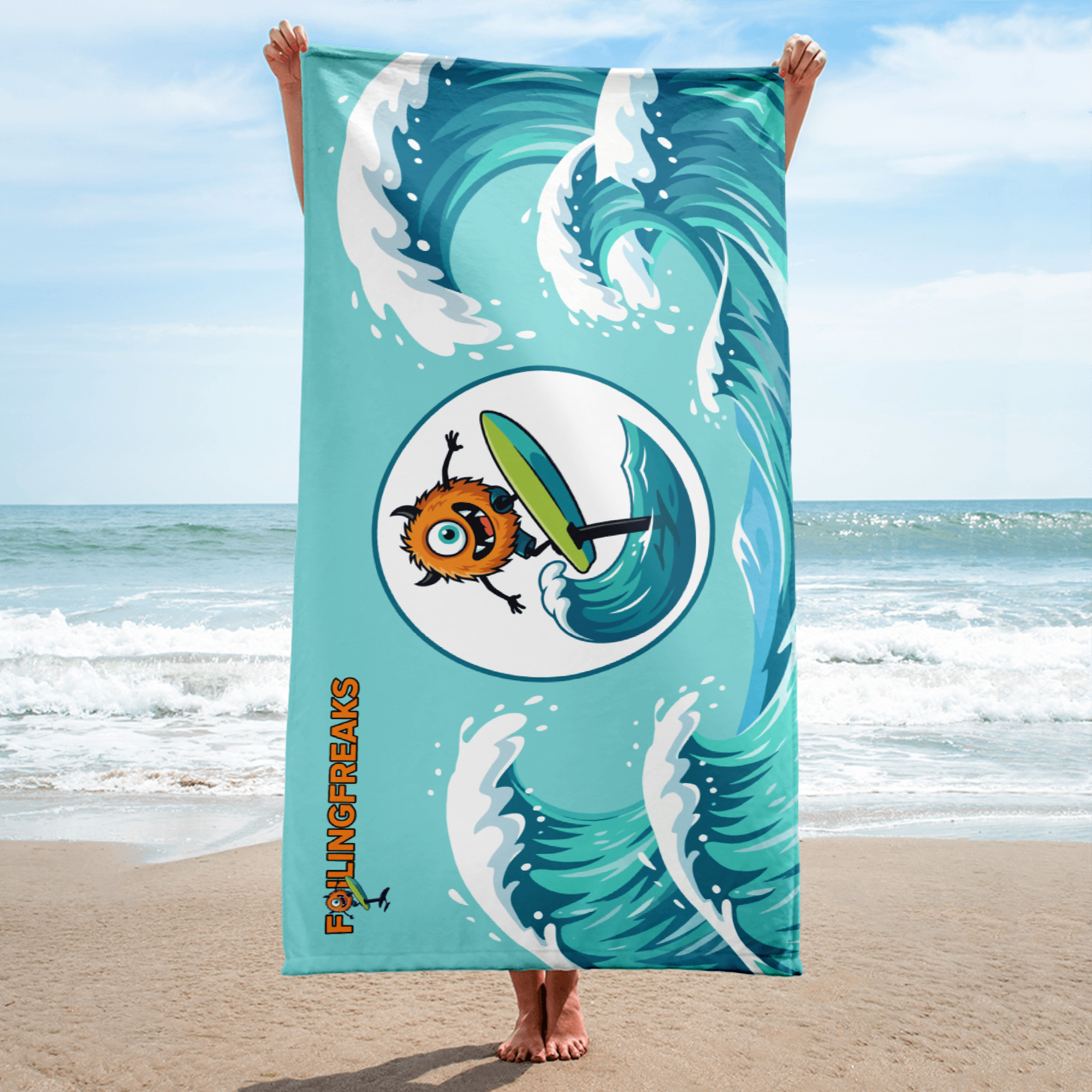 Screamin Eeee Beach Towel - Image 4