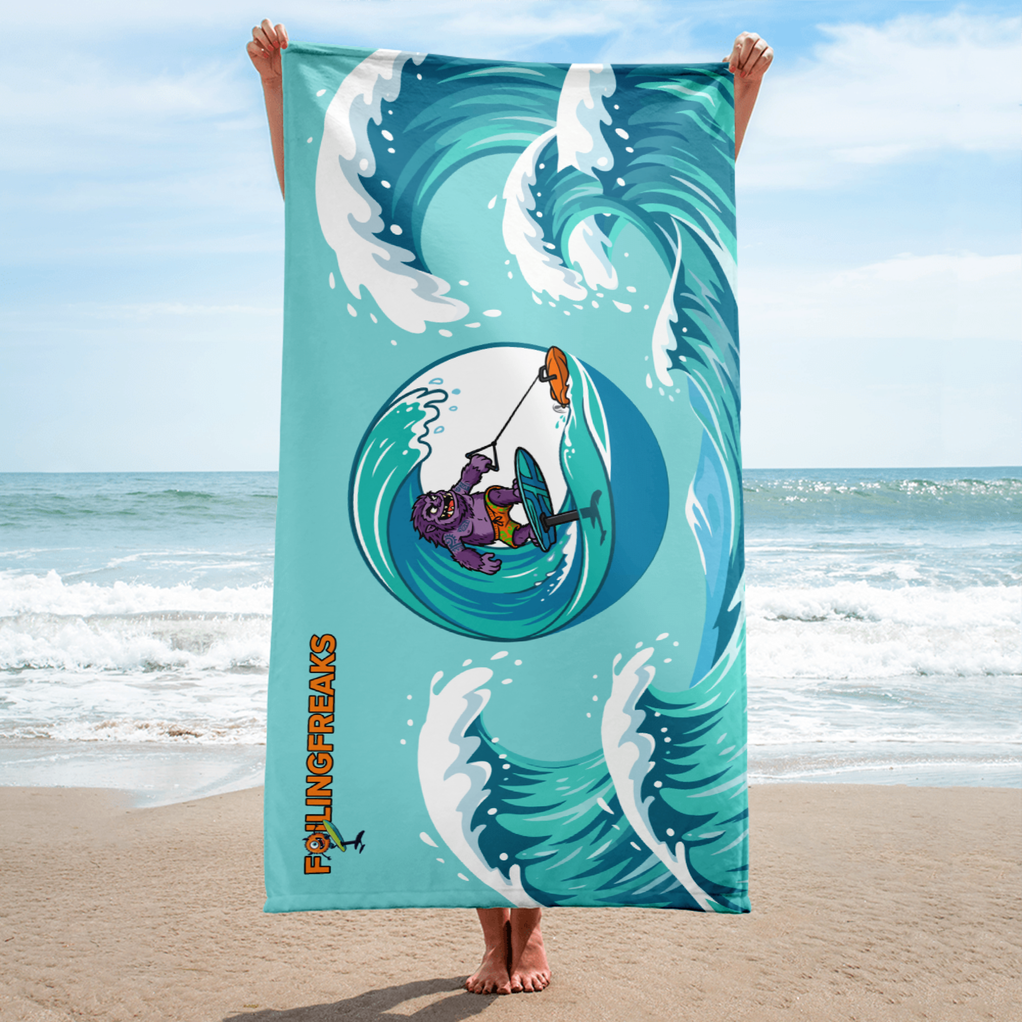 Gnar Tow Boogie Beach Towel - Image 4