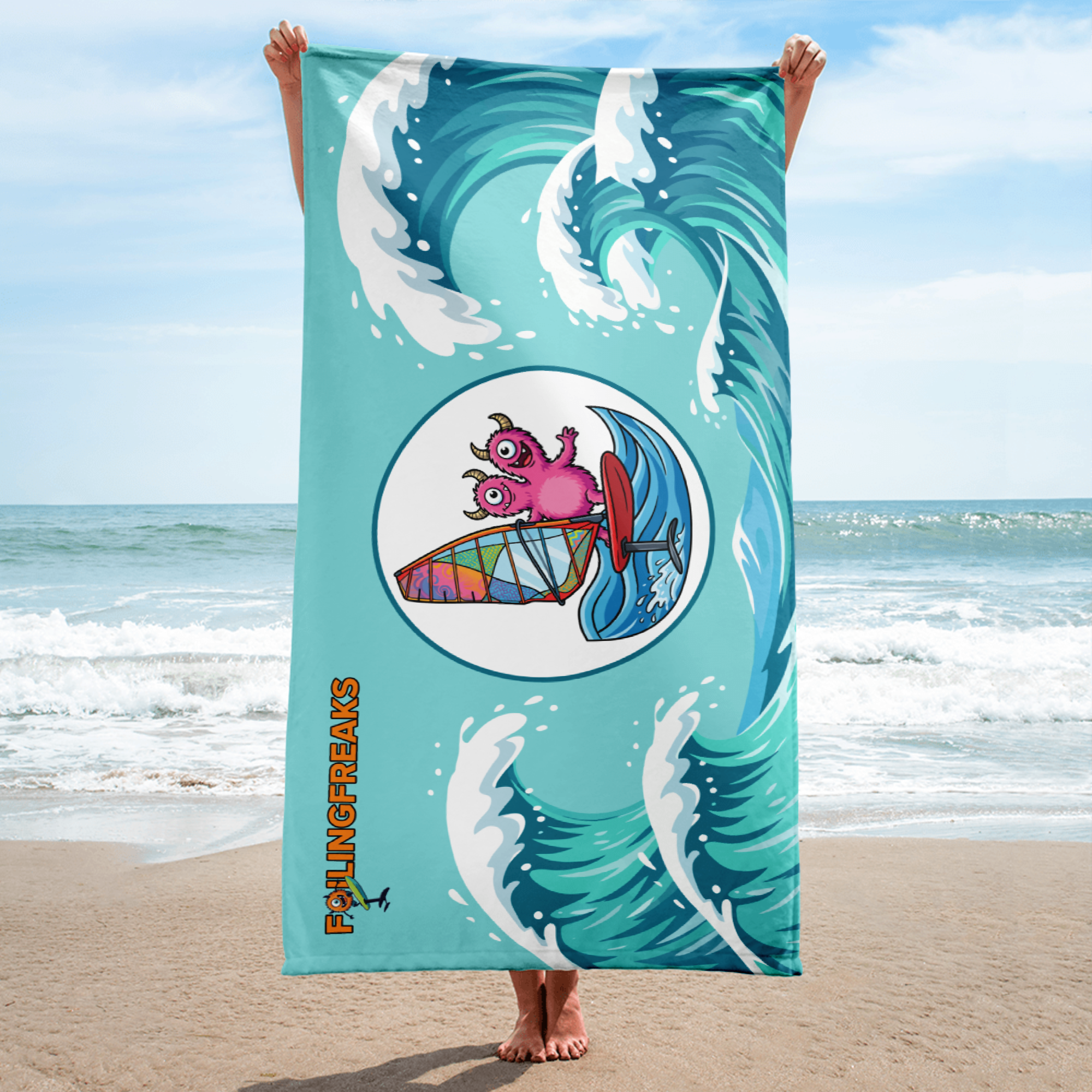 Jasper & Casper Windsurfing Beach Towel - Image 3