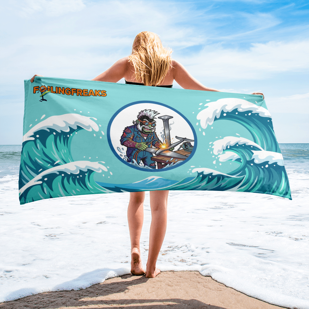 Notorious Mechanic Beach Towel - Image 3