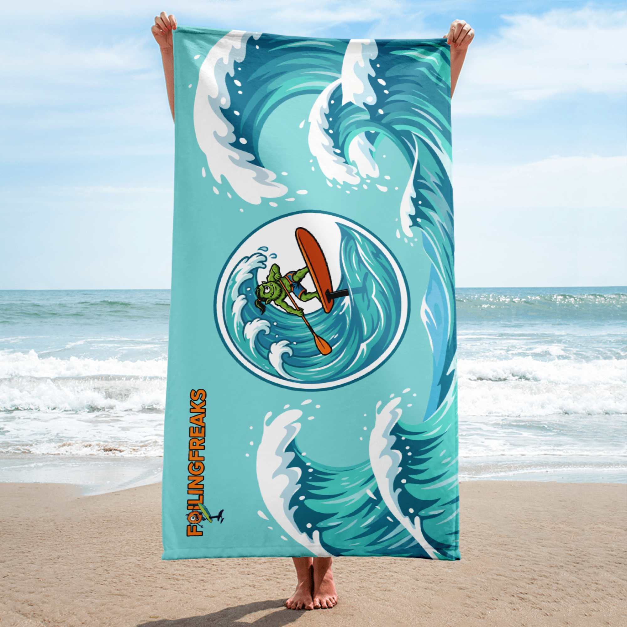 Grom SUP Foil Beach Towel - Image 4