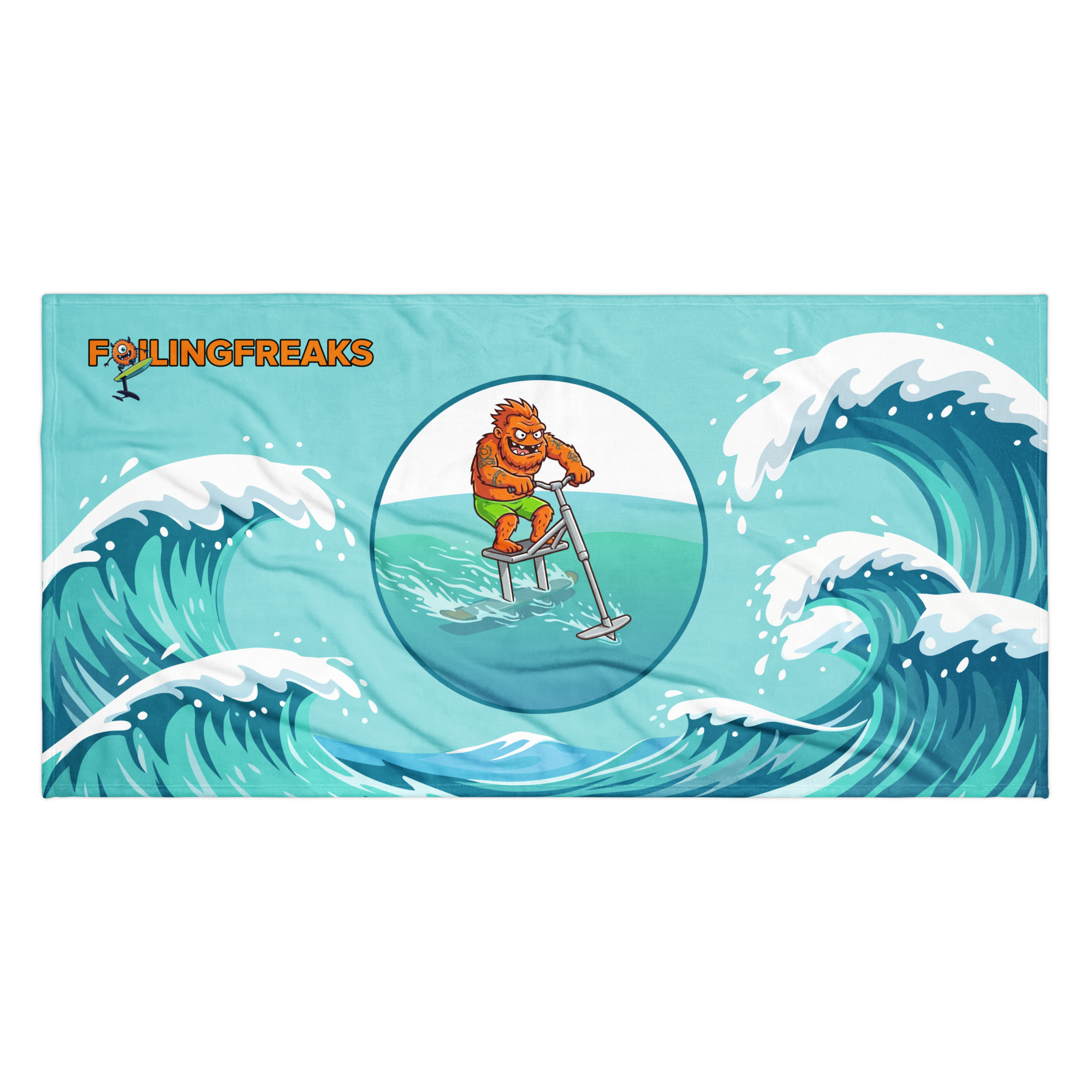 Brash Aquaskipper Beach Towel - Image 2