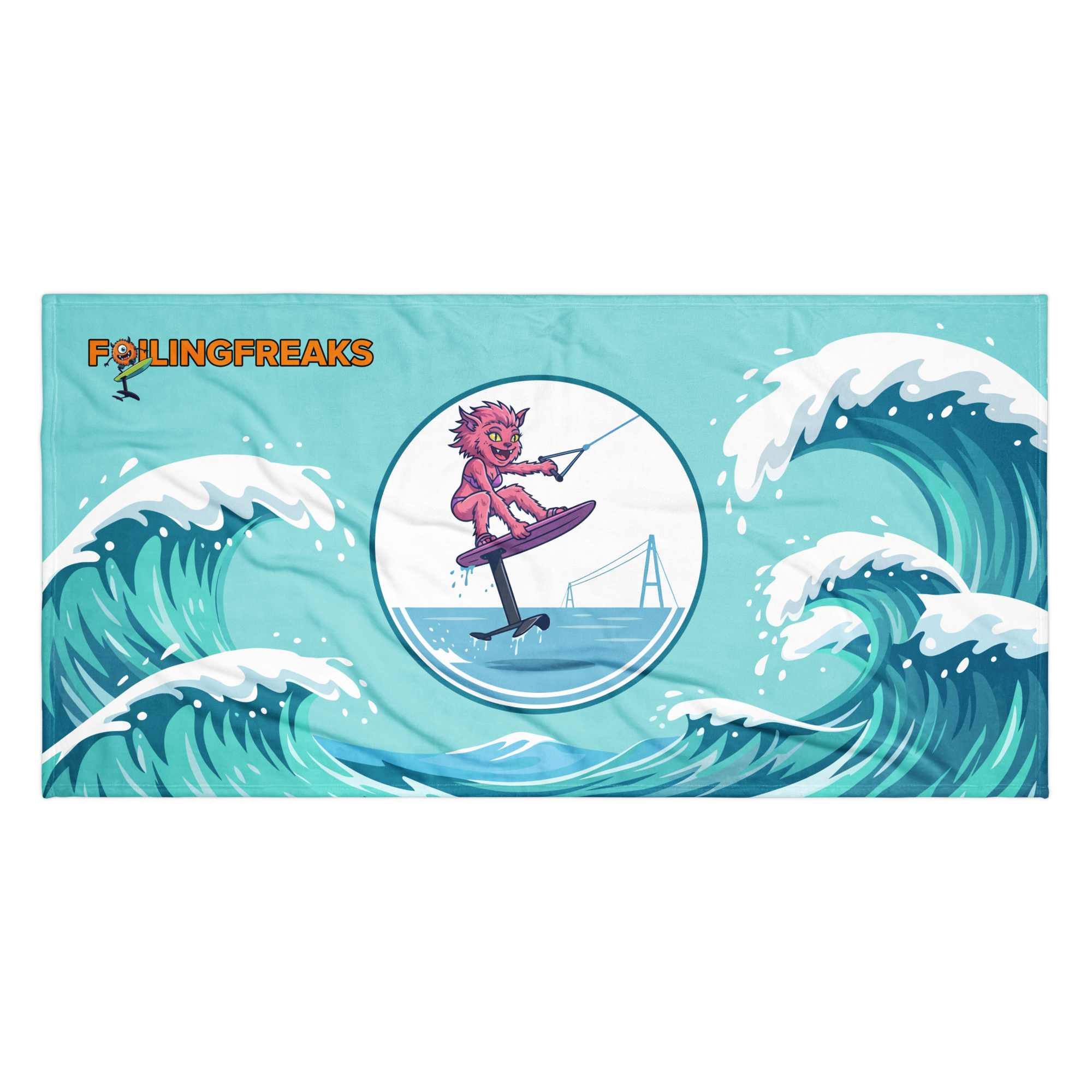 Riffi Cable Park Foiling Beach Towel - Image 2