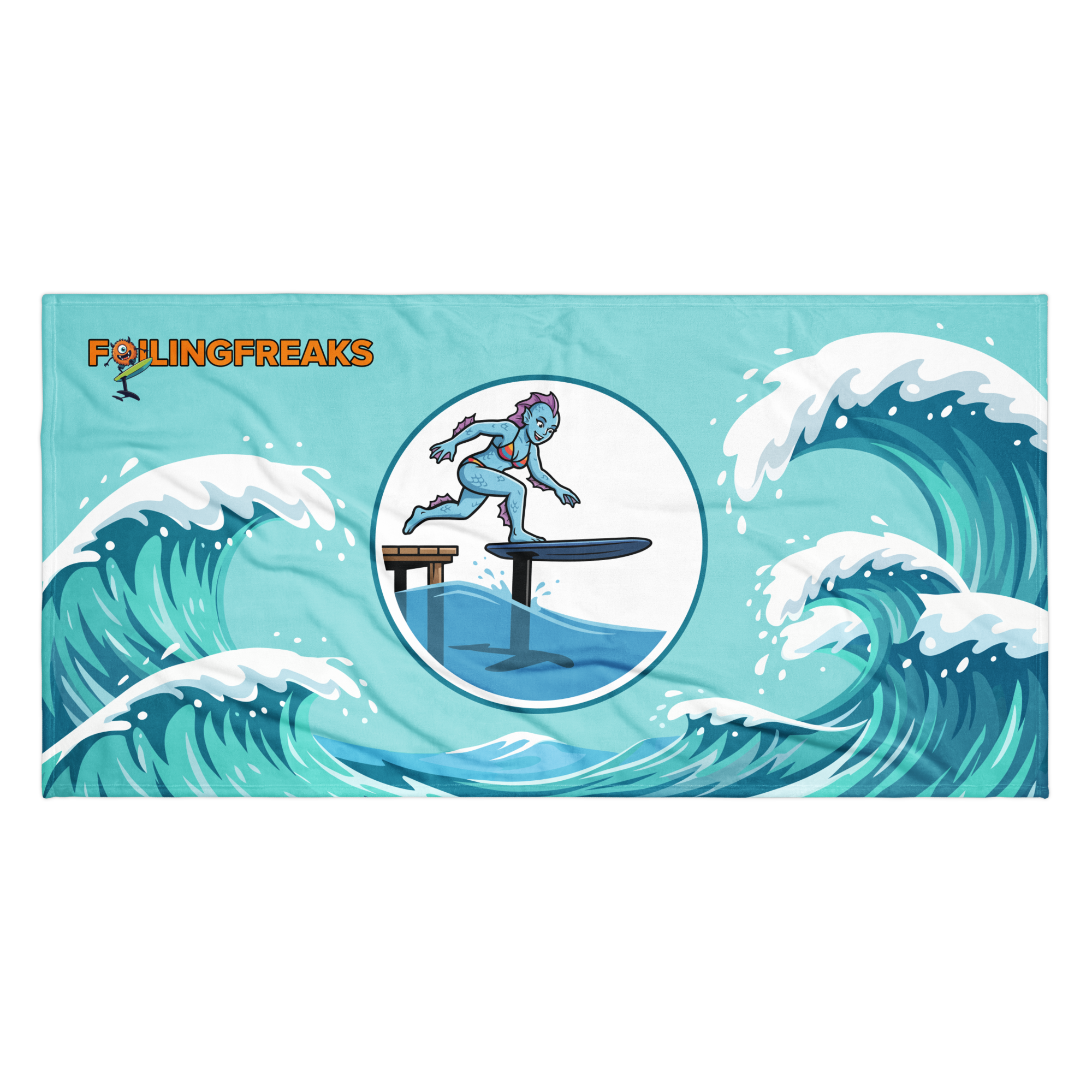 Nixie Dock Starter Beach Towel - Image 2