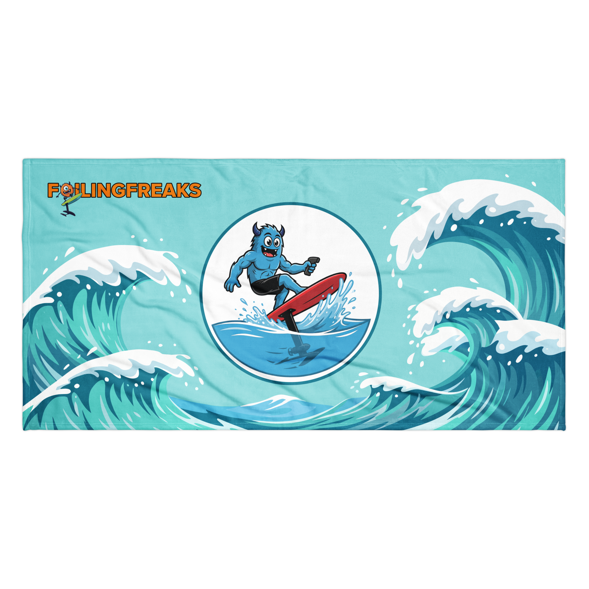 Rex Efoil Racer Beach Towel - Image 2