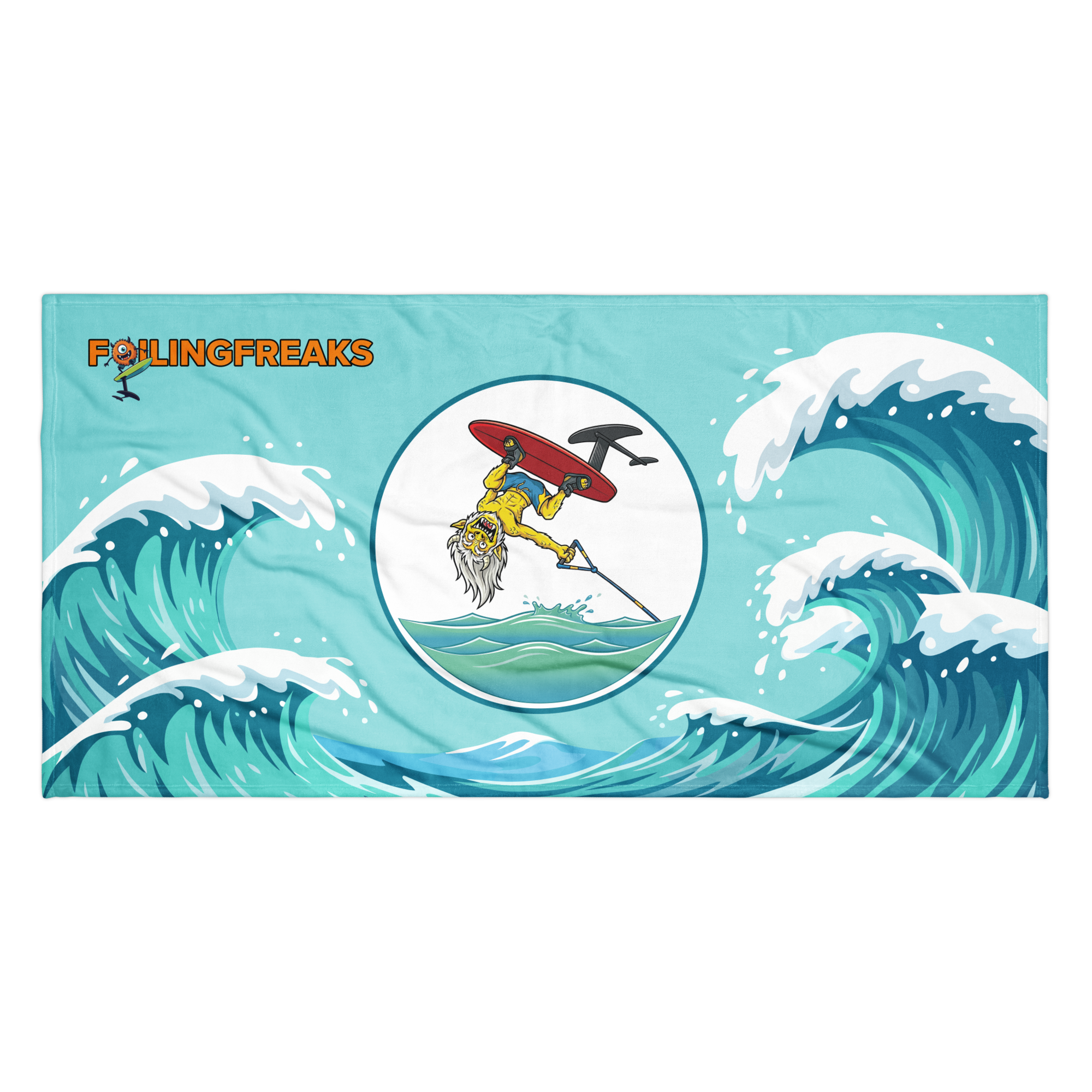 Grindle Wake Foil Beach Towel - Image 2