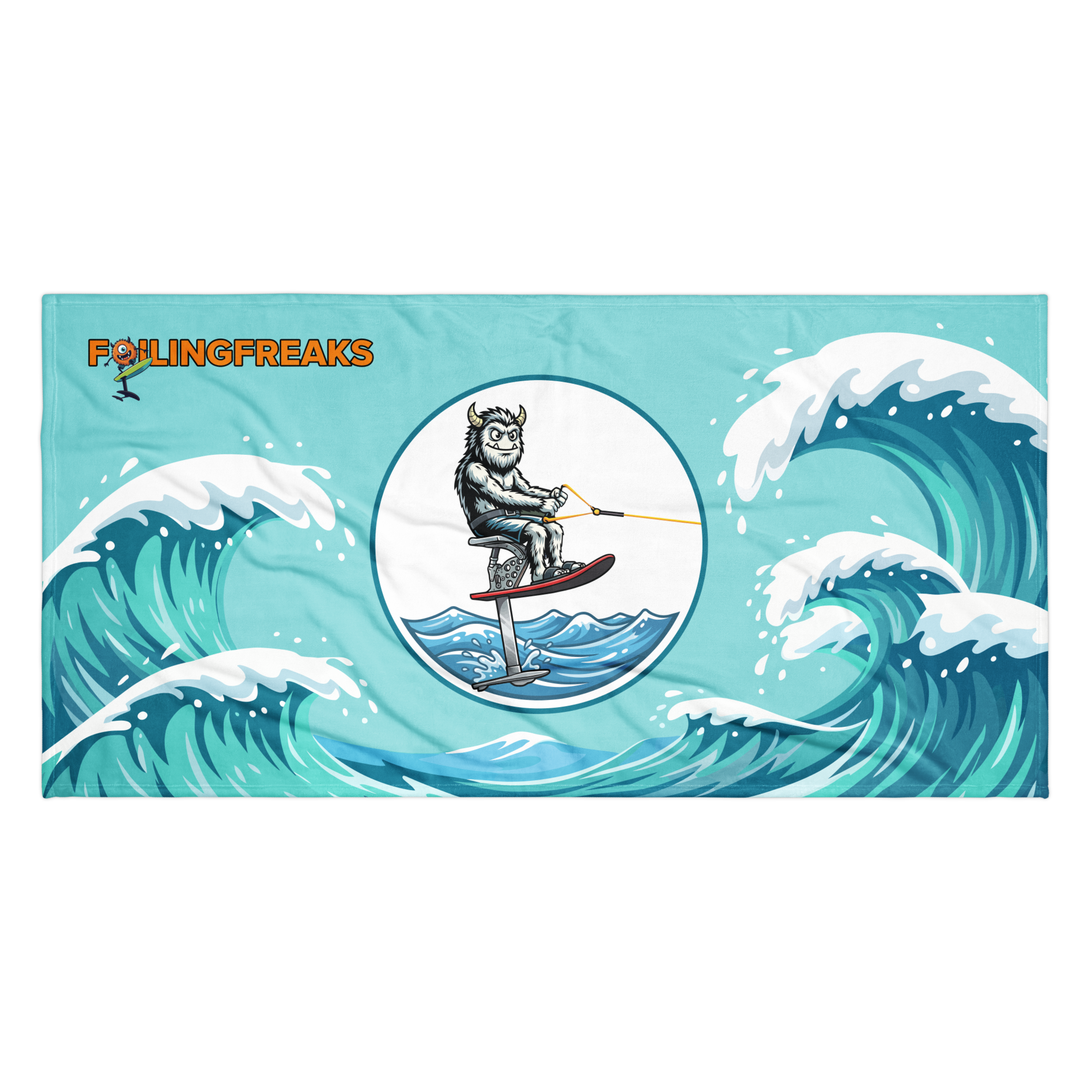 Pinto Sky Ski Beach Towel - Image 2