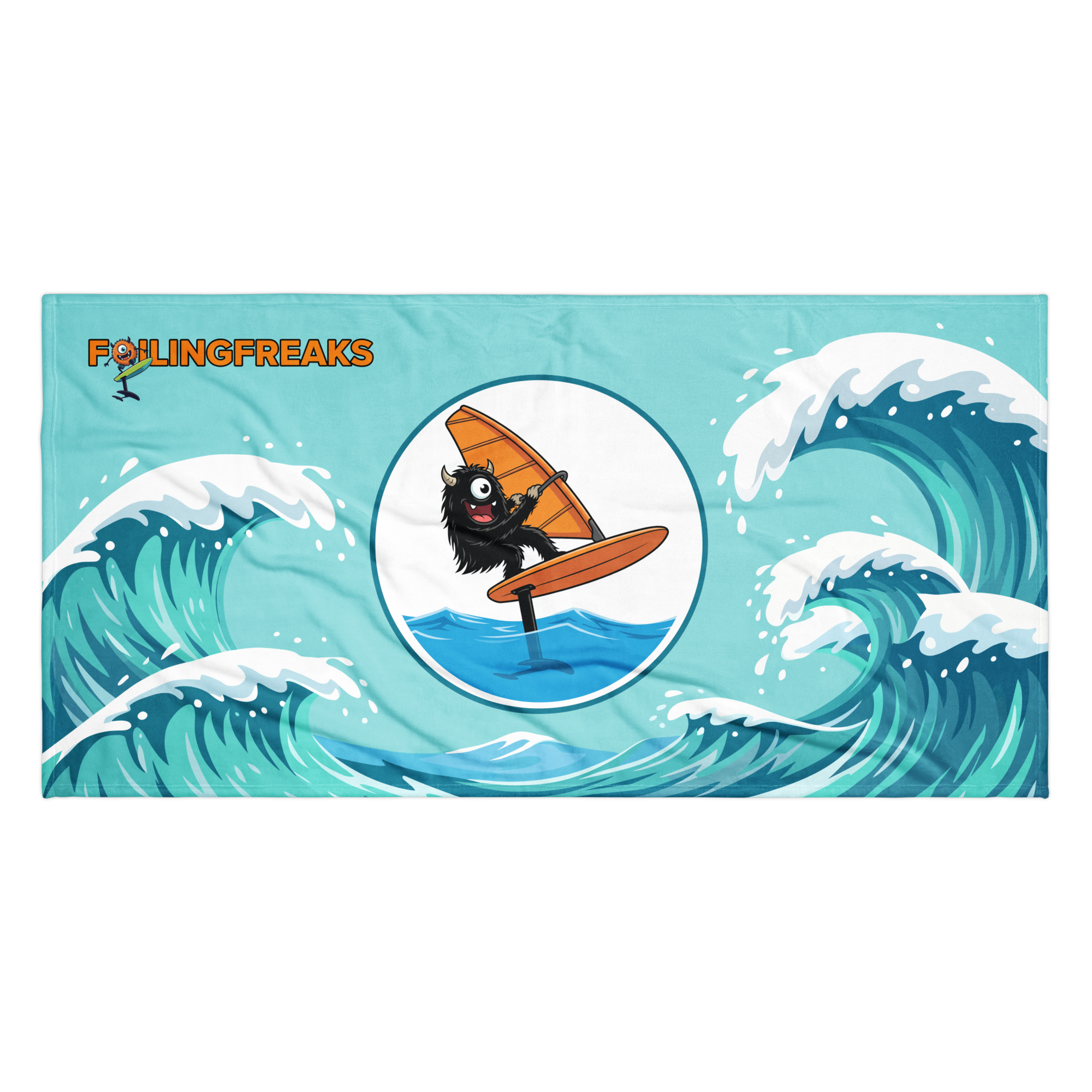 Blackjack Windsurf Foil Beach Towel - Image 2