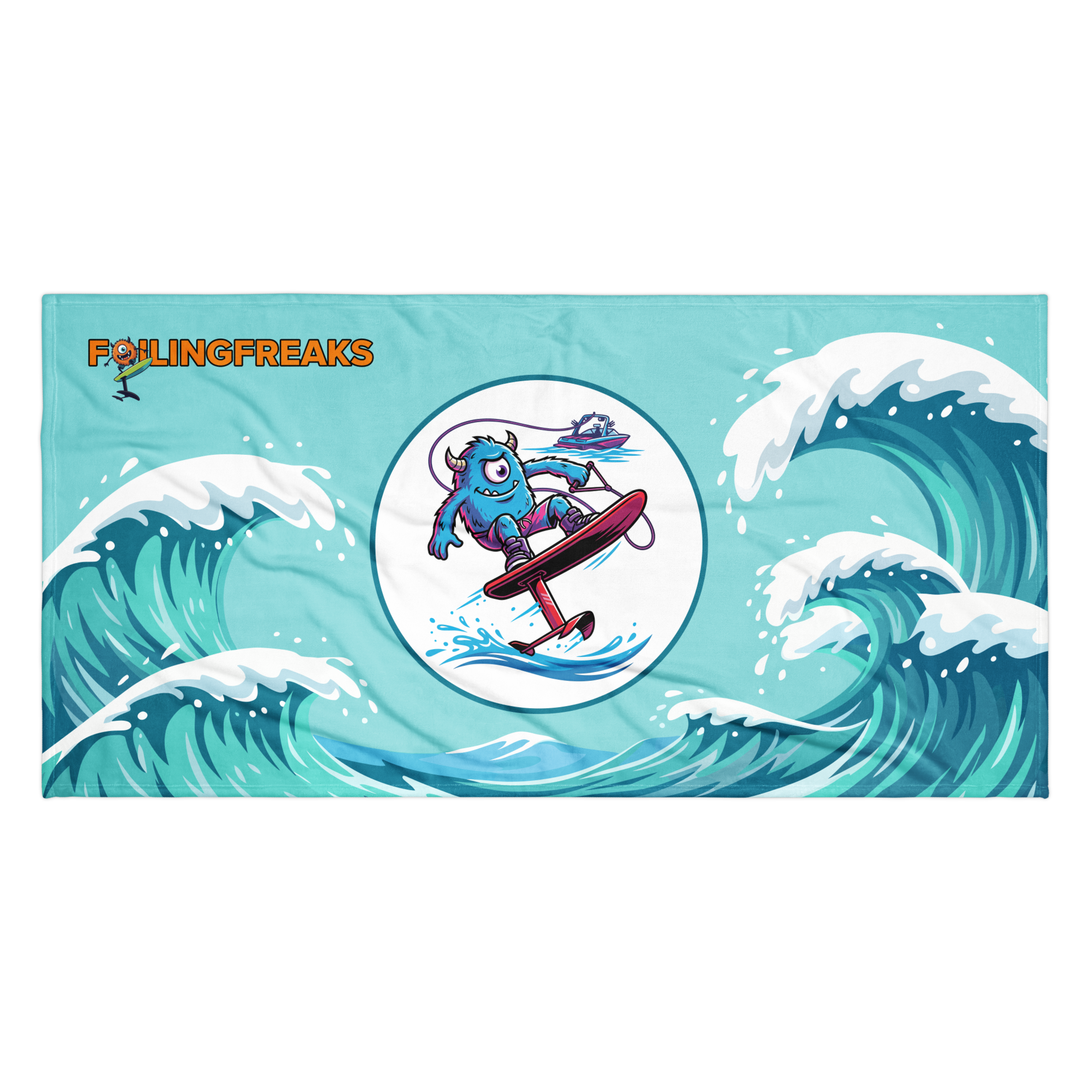 Bucklehorn Standup Foiling Beach Towel - Image 2