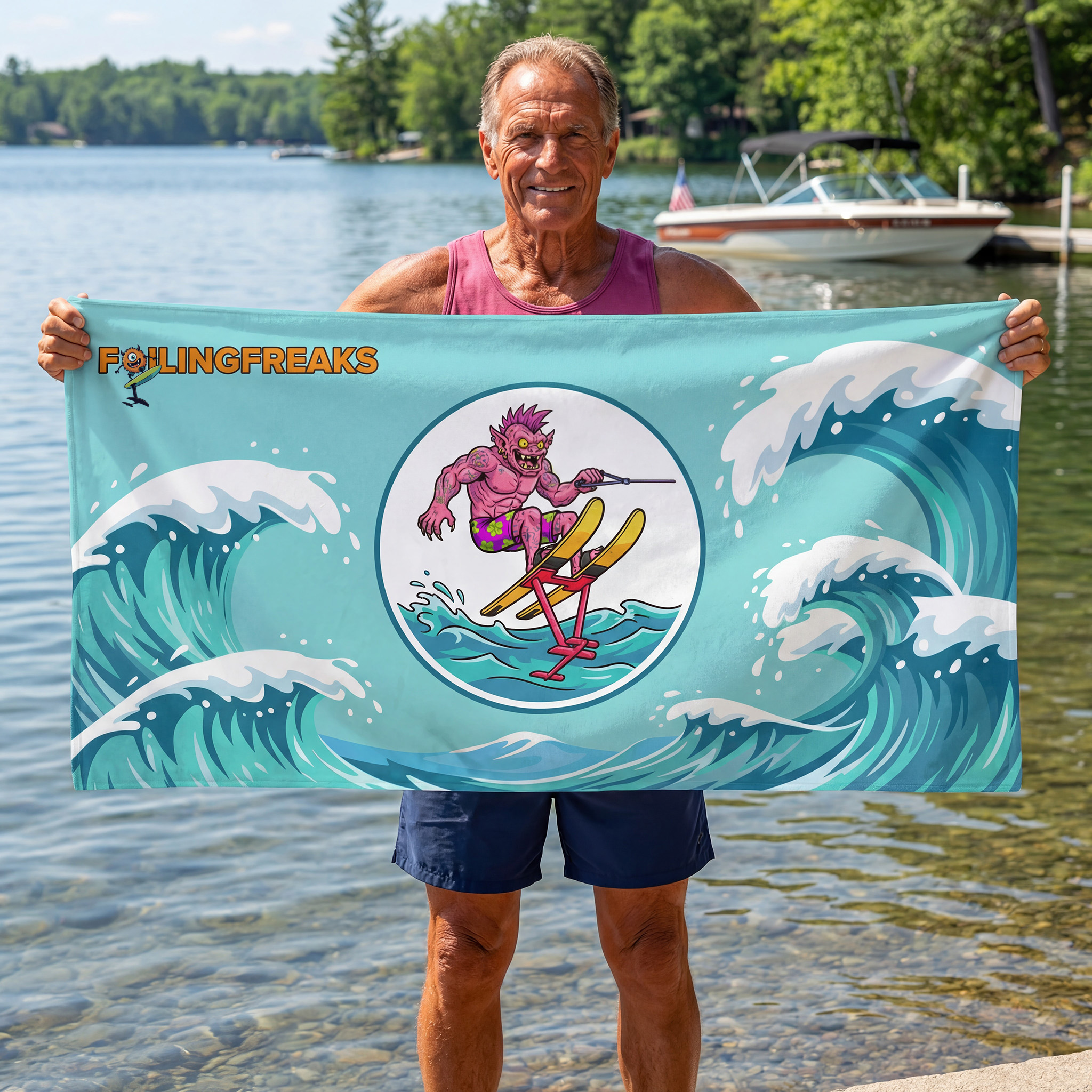 Ruckus Dynaflite Beach Towel