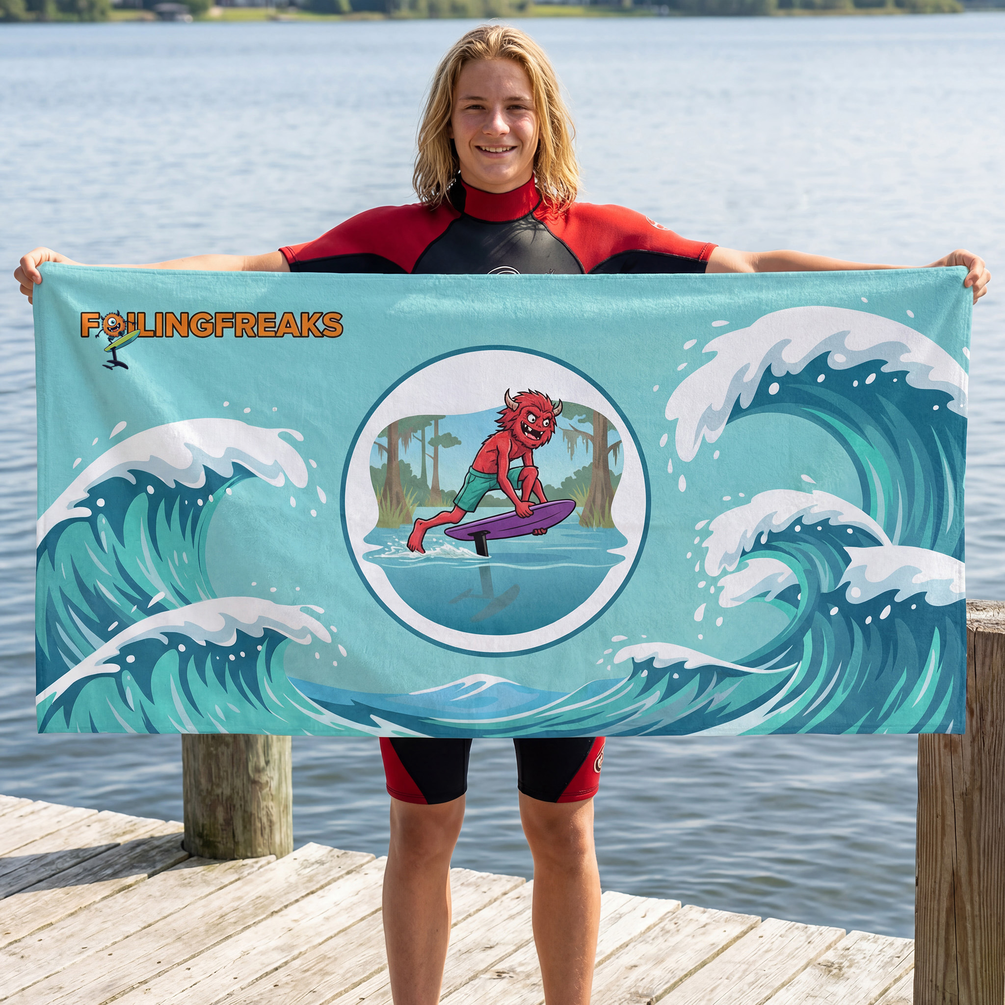 Jinx Freestyle Beach Towel