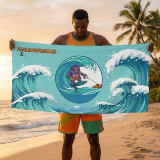 Gnar Tow Boogie Beach Towel