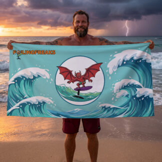 Vraxen Wing Foil Beach Towel