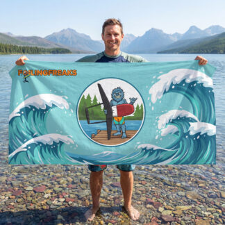 Glitch Freefoil Beach Towel