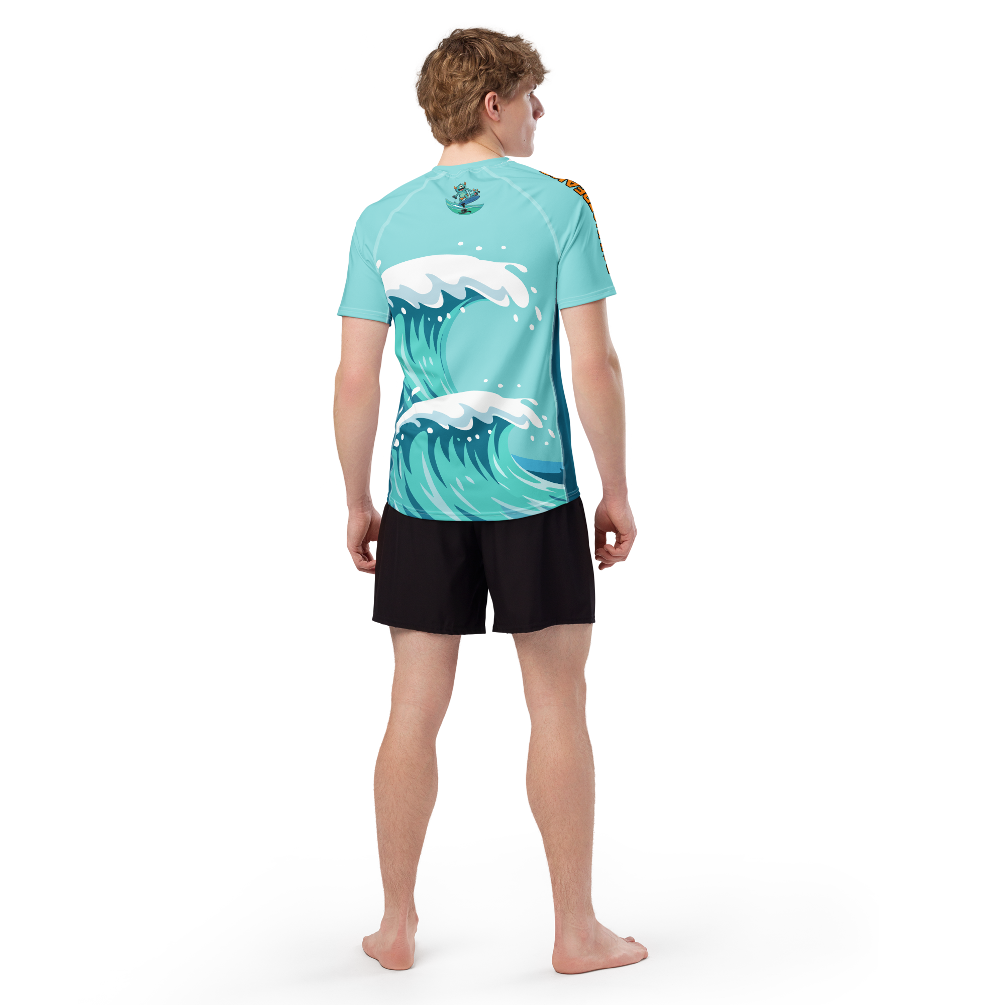 Ziggy Men’s Short Sleeve Rash Guard - Image 7