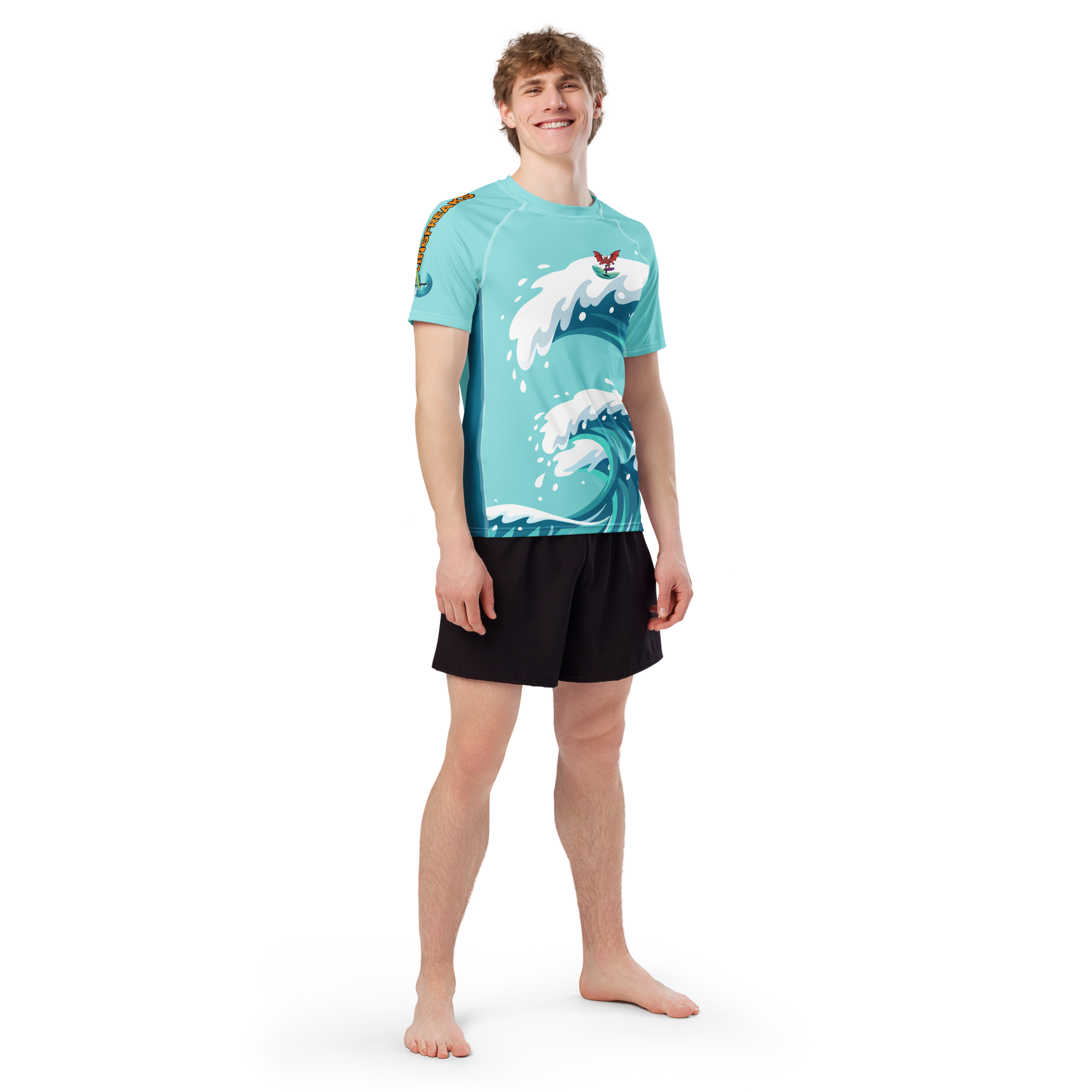 Vraxen Men’s Short Sleeve Rash Guard - Image 5