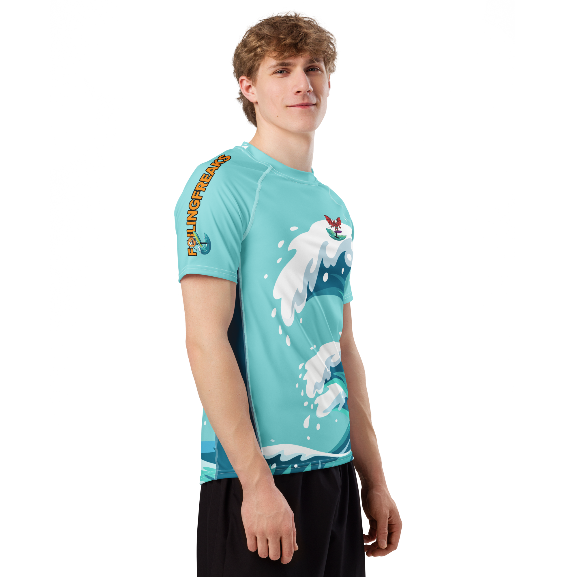 Vraxen Men’s Short Sleeve Rash Guard - Image 7